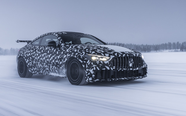 Drugi AMG model iz serije Mercedes‑Benz Mythos brusi led u Švedskoj