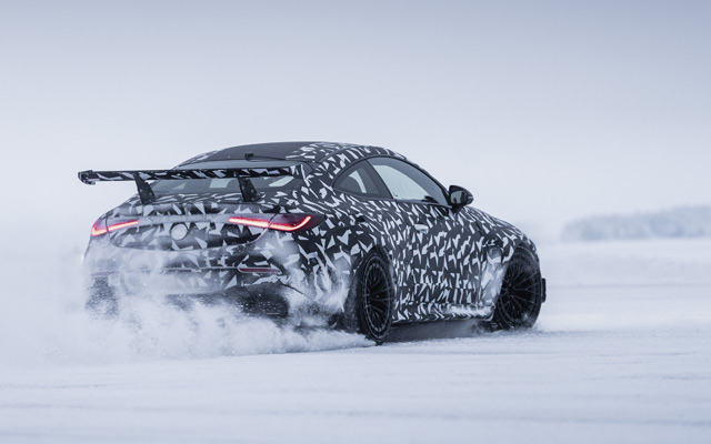 Drugi AMG model iz serije Mercedes‑Benz Mythos brusi led u Švedskoj