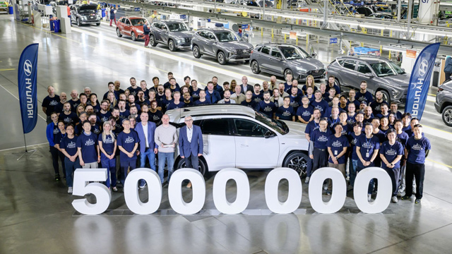 Hyundai u fabrici u Nošovicama proizveo 5-milioniti automobil