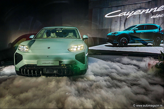 Porsche Cayenne Electric predstavljen u Beogradu (FOTO)