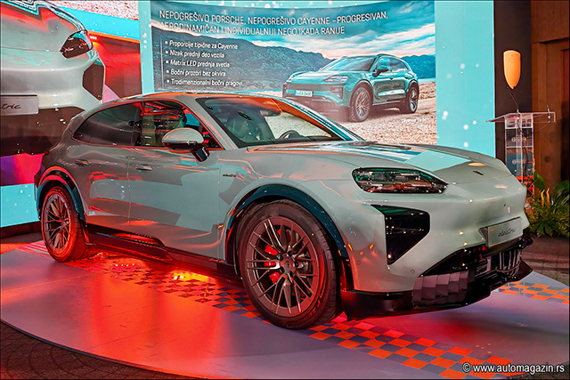 Porsche Cayenne Electric predstavljen u Beogradu (FOTO)
