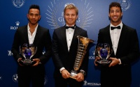 Formula 1 - Lewis Hamilton, Nico Rosberg i Daniel Ricciardo