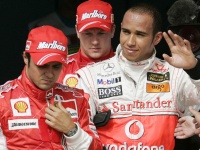 Formula 1 - Trka za VN Bahreina -  Massa, Hamilton i Raikkonen