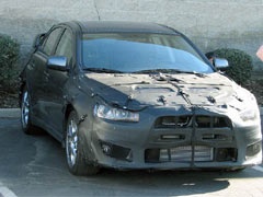 Mitsubishi Lancer EVO X u završnoj razvojnoj fazi