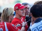 Formula 1 - Michael Schumacher dolazi na trku u Španiji