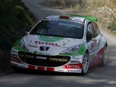 FIA IRC, Rallye du Valais – Nakon prvog dana Vouilloz lider