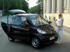 Smart Fortwo na manifestaciji Noć muzeja