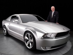 Iacocca Ford Mustang Silver 45th Anniversary Edition