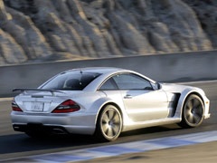 Najbrži slepi čovek na svetu - 322 km/h u Mercedesu SL 65 AMG Black