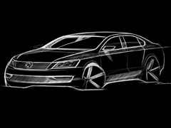 Novi Volkswagen Passat - prva zvanična skica
