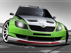 Rally – Škoda Fabia S2000 Evo 2