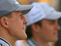F1 VN Bahreina - Rosberg - Schumacher 1:0