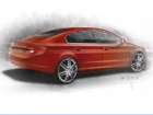 Škoda Superb Fastback - prve skice + VIDEO