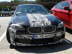 BMW M5 (F10) - nove špijunske fotografije