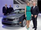 Los Angeles Auto Show - Heidi Klum i VW Eos 2011
