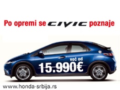 Delta Automoto: Po opremi se Jazz i Civic poznaju