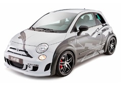 Abarth 500: zajednički rad firmi Hamann i H&R