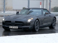 Mercedes SLS Roadster: špijunske fotografije