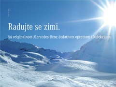 Mercedes-Benz prodajna akcija zimske dodatne opreme
