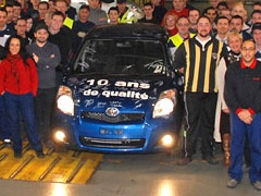 Toyota Yaris se u Evropi proizvodi 10 godina