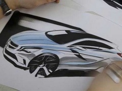 Nova Mercedes-Benz A klasa - prva skica koncepta
