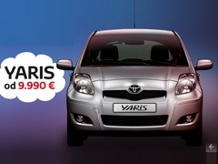 Sajamska ponuda: Toyota Yaris već od 9.990 €