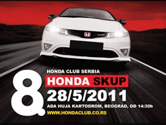 8. internacionalni Honda skup: Ada Huja - 28. maj 2011.