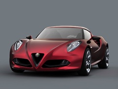 Alfa Romeo 4C Concept na paradi „Mille Miglia 2011”