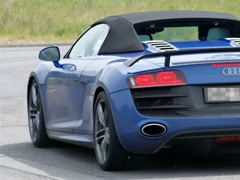 Audi R8 GT Spyder: špijunske fotografije