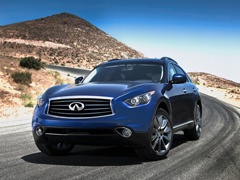 Infiniti FX 2012: Veći logo i novi branici