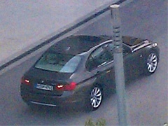Novi BMW serije 3 (F30) snimljen bez maske