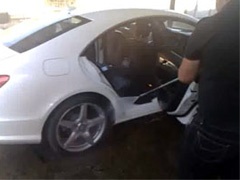 Pranje Mercedes-Benza CLS 350 CDI - Ovo ne pokušavajte kod kuće