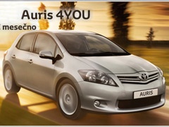 Toyota Auris 4YOU - Pravi šarmer za 180 € mesečno