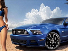 Ford Mustang i tajanstvena lepotica + FOTO