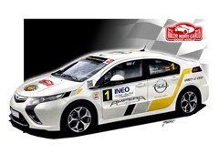 Opel Ampera: Na Rallye Monte Carlo sa električnim pogonom