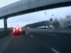 Video: Vozač na autoputu snimio havariju aviona u Moskvi