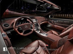Mercedes-Benz SL: Enterijer od krokodilske kože + FOTO