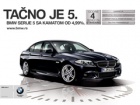 Delta Motors: BMW Serije 5 i BMW X3 po specijalnim uslovima