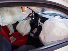 	 Nemac udario u drvo kako bi proverio ispravnost vazdušnih jastuka 