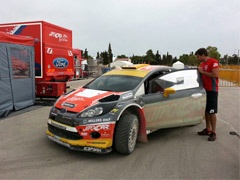 Rally Acropolis 2013 - Prve fotografije iz Loutrakija