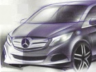 Mercedes-Benz Viano: Nova generacija na prvim skicama