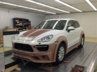 Wald International brusi Porsche Cayenne - Fotografije iz proizvodnje