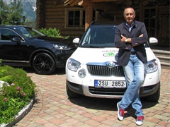Hans-Joachim Stuck vozi Škodu Yeti