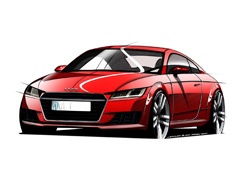 Audi TT 2015 na prvim zvaničnim skicama