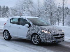 Nova Opel Corsa snimljena na testiranju
