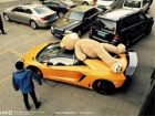 Šta traži medo na krovu Lamborghini Aventadora? (foto)