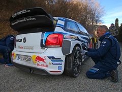 WRC - Volkswagen testira za Rallye Monte Carlo 2016 (video)