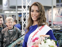 MISS DDOR BG CAR SHOW 05: Jelena Grkinić sa Peugeotovog štanda