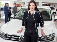 Ivana Španović vozi novi Volkswagen Tiguan (FOTO)