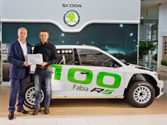 Škoda isporučila jubilarni, 100. primerak takmičarskog modela Fabia R5